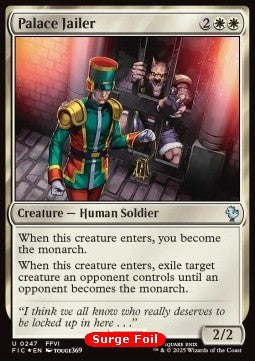 Palace Jailer⁣ - Commander: Magic: The Gathering - FINAL FANTASY: Collector's Edition⁣ (Uncommon)⁣ [247]