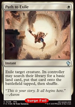 Path to Exile⁣ - Commander: Magic: The Gathering - FINAL FANTASY: Collector's Edition⁣ (Uncommon)⁣ [248]