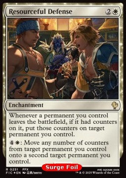 Resourceful Defense⁣ - Commander: Magic: The Gathering - FINAL FANTASY: Collector's Edition⁣ (Rare)⁣ [251]