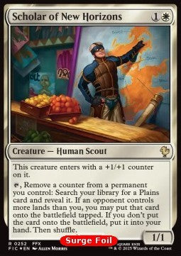Scholar of New Horizons⁣ - Commander: Magic: The Gathering - FINAL FANTASY: Collector's Edition⁣ (Rare)⁣ [252]