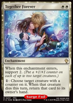 Together Forever⁣ - Commander: Magic: The Gathering - FINAL FANTASY: Collector's Edition⁣ (Rare)⁣ [257]
