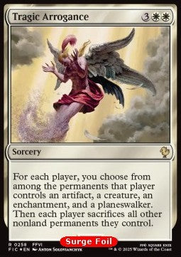 Tragic Arrogance⁣ - Commander: Magic: The Gathering - FINAL FANTASY: Collector's Edition⁣ (Rare)⁣ [258]