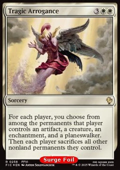 Tragic Arrogance⁣ - Commander: Magic: The Gathering - FINAL FANTASY: Collector's Edition⁣ (Rare)⁣ [258]