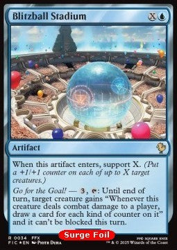 Blitzball Stadium⁣ - Commander: Magic: The Gathering - FINAL FANTASY: Collector's Edition⁣ (Rare)⁣ [34]