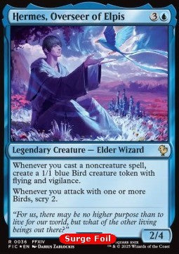 Hermes, Overseer of Elpis⁣ - Commander: Magic: The Gathering - FINAL FANTASY: Collector's Edition⁣ (Rare)⁣ [36]