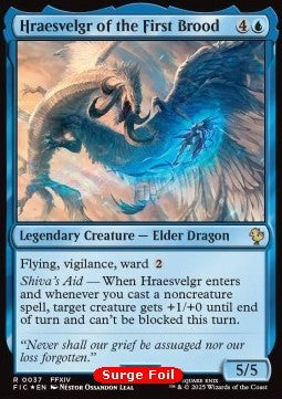 Hraesvelgr of the First Brood⁣ - Commander: Magic: The Gathering - FINAL FANTASY: Collector's Edition⁣ (Rare)⁣ [37]