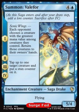 Summon: Valefor⁣ - Commander: Magic: The Gathering - FINAL FANTASY: Collector's Edition⁣ (Rare)⁣ [42]