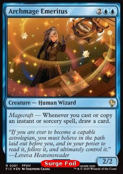 Archmage Emeritus⁣ - Commander: Magic: The Gathering - FINAL FANTASY: Collector's Edition⁣ (Rare)⁣ [261]