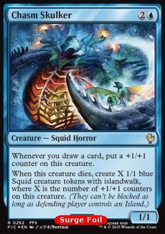 Chasm Skulker⁣ - Commander: Magic: The Gathering - FINAL FANTASY: Collector's Edition⁣ (Rare)⁣ [262]