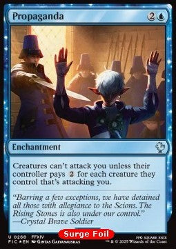 Propaganda⁣ - Commander: Magic: The Gathering - FINAL FANTASY: Collector's Edition⁣ (Uncommon)⁣ [268]