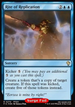 Rite of Replication⁣ - Commander: Magic: The Gathering - FINAL FANTASY: Collector's Edition⁣ (Rare)⁣ [270]