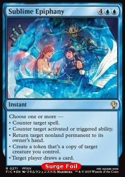 Sublime Epiphany⁣ - Commander: Magic: The Gathering - FINAL FANTASY: Collector's Edition⁣ (Rare)⁣ [271]