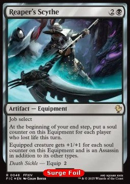 Reaper's Scythe⁣ - Commander: Magic: The Gathering - FINAL FANTASY: Collector's Edition⁣ (Rare)⁣ [48]