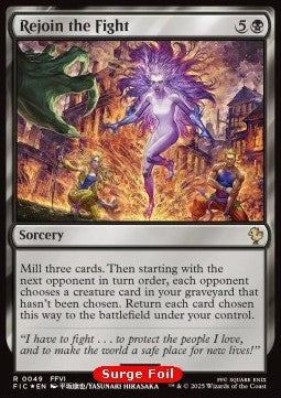 Rejoin the Fight⁣ - Commander: Magic: The Gathering - FINAL FANTASY: Collector's Edition⁣ (Rare)⁣ [49]