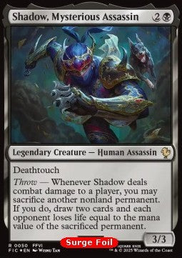 Shadow, Mysterious Assassin⁣ - Commander: Magic: The Gathering - FINAL FANTASY: Collector's Edition⁣ (Rare)⁣ [50]