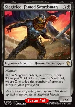 Siegfried, Famed Swordsman⁣ - Commander: Magic: The Gathering - FINAL FANTASY: Collector's Edition⁣ (Rare)⁣ [51]