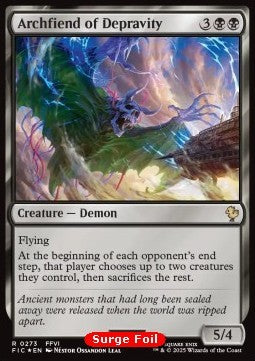 Archfiend of Depravity⁣ - Commander: Magic: The Gathering - FINAL FANTASY: Collector's Edition⁣ (Rare)⁣ [273]