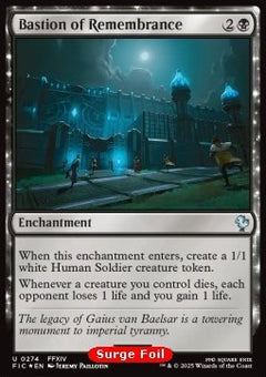 Bastion of Remembrance⁣ - Commander: Magic: The Gathering - FINAL FANTASY: Collector's Edition⁣ (Uncommon)⁣ [274]