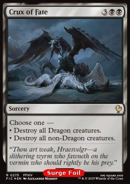 Crux of Fate⁣ - Commander: Magic: The Gathering - FINAL FANTASY: Collector's Edition⁣ (Rare)⁣ [275]