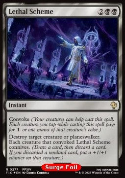 Lethal Scheme⁣ - Commander: Magic: The Gathering - FINAL FANTASY: Collector's Edition⁣ (Rare)⁣ [277]