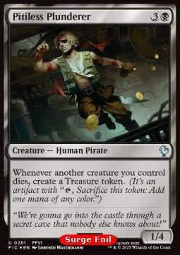 Pitiless Plunderer⁣ - Commander: Magic: The Gathering - FINAL FANTASY: Collector's Edition⁣ (Uncommon)⁣ [281]