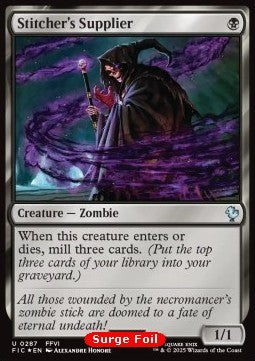 Stitcher's Supplier⁣ - Commander: Magic: The Gathering - FINAL FANTASY: Collector's Edition⁣ (Uncommon)⁣ [287]