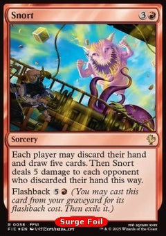 Snort⁣ - Commander: Magic: The Gathering - FINAL FANTASY: Collector's Edition⁣ (Rare)⁣ [58]