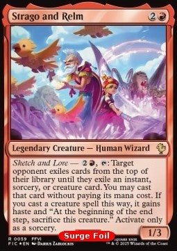 Strago and Relm⁣ - Commander: Magic: The Gathering - FINAL FANTASY: Collector's Edition⁣ (Rare)⁣ [59]