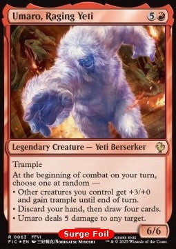 Umaro, Raging Yeti⁣ - Commander: Magic: The Gathering - FINAL FANTASY: Collector's Edition⁣ (Rare)⁣ [63]