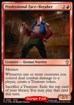Professional Face-Breaker⁣ - Commander: Magic: The Gathering - FINAL FANTASY: Collector's Edition⁣ (Rare)⁣ [296]