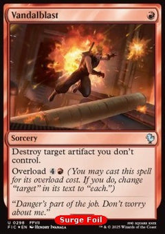 Vandalblast⁣ - Commander: Magic: The Gathering - FINAL FANTASY: Collector's Edition⁣ (Uncommon)⁣ [298]