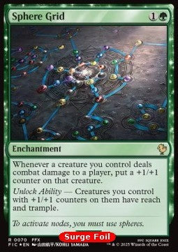 Sphere Grid⁣ - Commander: Magic: The Gathering - FINAL FANTASY: Collector's Edition⁣ (Rare)⁣ [70]