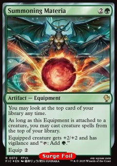 Summoning Materia⁣ - Commander: Magic: The Gathering - FINAL FANTASY: Collector's Edition⁣ (Rare)⁣ [72]