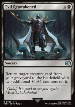 Evil Reawakened⁣ - Magic: The Gathering - FINAL FANTASY⁣ (Uncommon)⁣ [98]