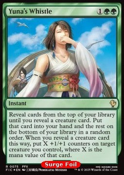 Yuna's Whistle⁣ - Commander: Magic: The Gathering - FINAL FANTASY: Collector's Edition⁣ (Rare)⁣ [75]