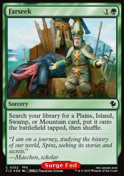 Farseek⁣ - Commander: Magic: The Gathering - FINAL FANTASY: Collector's Edition⁣ (Common)⁣ [302]