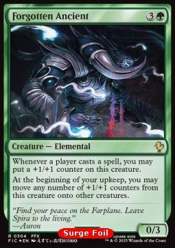 Forgotten Ancient⁣ - Commander: Magic: The Gathering - FINAL FANTASY: Collector's Edition⁣ (Rare)⁣ [304]