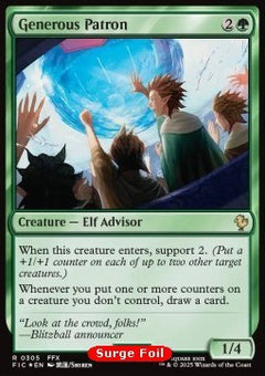 Generous Patron⁣ - Commander: Magic: The Gathering - FINAL FANTASY: Collector's Edition⁣ (Rare)⁣ [305]