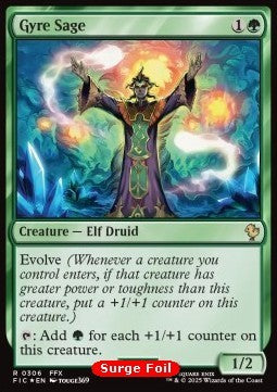 Gyre Sage⁣ - Commander: Magic: The Gathering - FINAL FANTASY: Collector's Edition⁣ (Rare)⁣ [306]