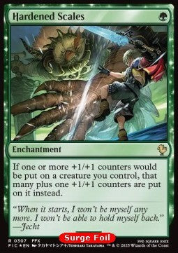 Hardened Scales⁣ - Commander: Magic: The Gathering - FINAL FANTASY: Collector's Edition⁣ (Rare)⁣ [307]