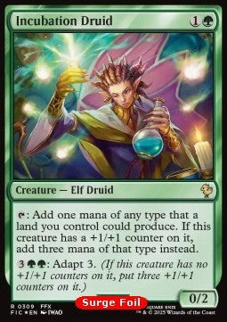 Incubation Druid⁣ - Commander: Magic: The Gathering - FINAL FANTASY: Collector's Edition⁣ (Rare)⁣ [309]