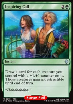 Inspiring Call⁣ - Commander: Magic: The Gathering - FINAL FANTASY: Collector's Edition⁣ (Uncommon)⁣ [310]