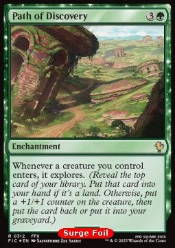 Path of Discovery⁣ - Commander: Magic: The Gathering - FINAL FANTASY: Collector's Edition⁣ (Rare)⁣ [312]