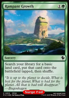 Rampant Growth⁣ - Commander: Magic: The Gathering - FINAL FANTASY: Collector's Edition⁣ (Common)⁣ [313]