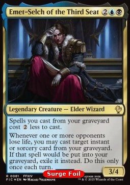 Emet-Selch of the Third Seat⁣ - Commander: Magic: The Gathering - FINAL FANTASY: Collector's Edition⁣ (Rare)⁣ [81]