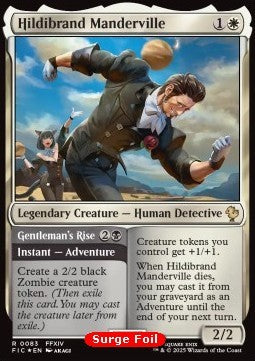 Hildibrand Manderville // Gentleman's Rise⁣ - Commander: Magic: The Gathering - FINAL FANTASY: Collector's Edition⁣ (Rare)⁣ [83]