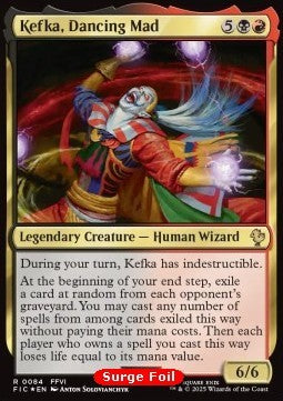 Kefka, Dancing Mad⁣ - Commander: Magic: The Gathering - FINAL FANTASY: Collector's Edition⁣ (Rare)⁣ [84]