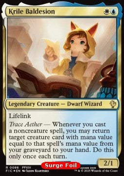 Krile Baldesion⁣ - Commander: Magic: The Gathering - FINAL FANTASY: Collector's Edition⁣ (Rare)⁣ [86]