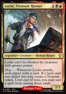 Locke, Treasure Hunter⁣ - Commander: Magic: The Gathering - FINAL FANTASY: Collector's Edition⁣ (Rare)⁣ [87]