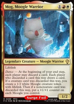 Mog, Moogle Warrior⁣ - Commander: Magic: The Gathering - FINAL FANTASY: Collector's Edition⁣ (Rare)⁣ [89]